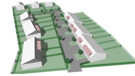 Soubor rodinných domů Komárov