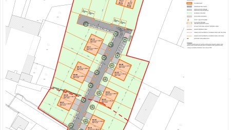 Soubor rodinných domů Komárov