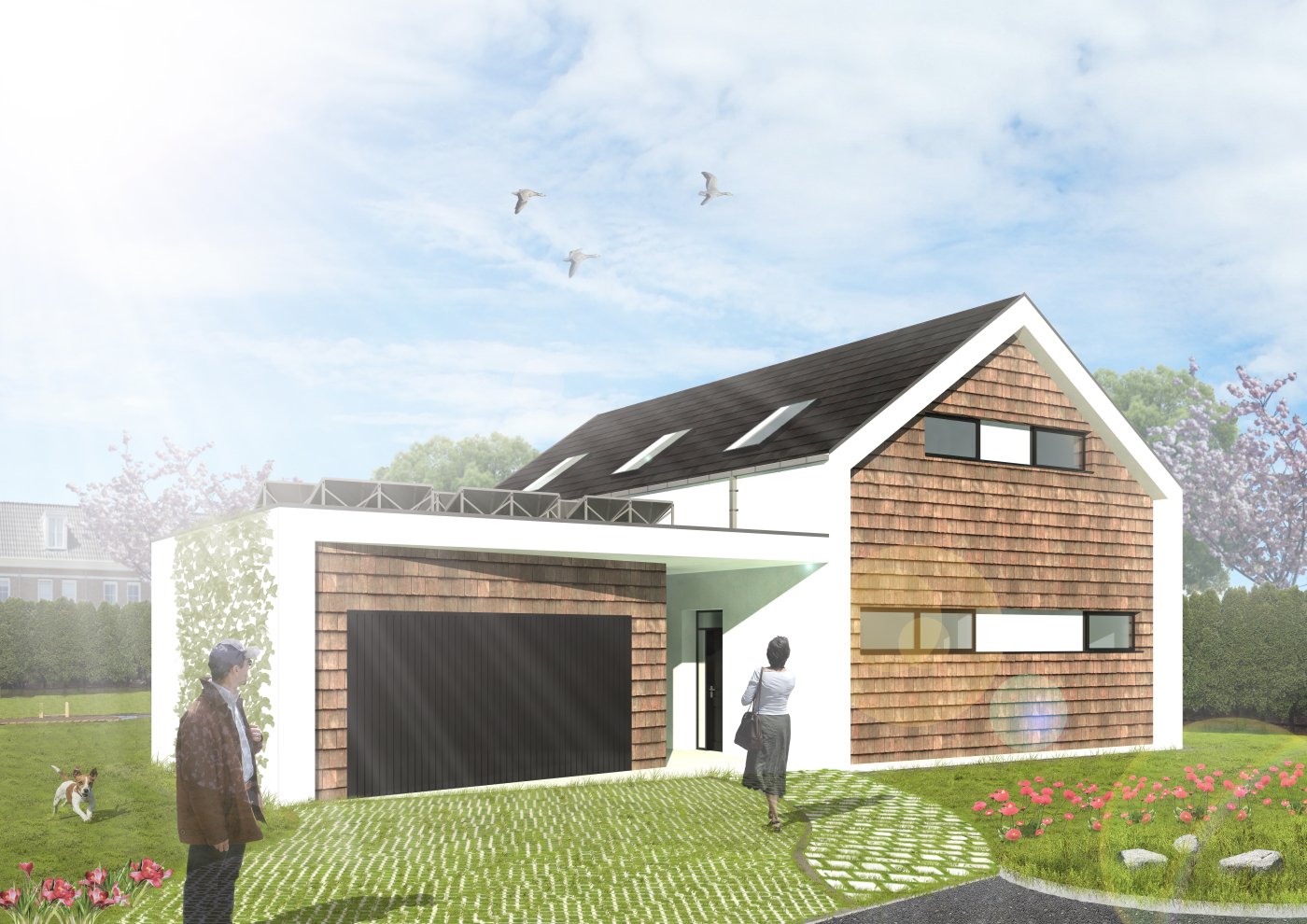 Novostavba rodinného domu Předměřice nad Labem Malát & Partners